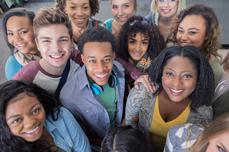 Diverse College Students